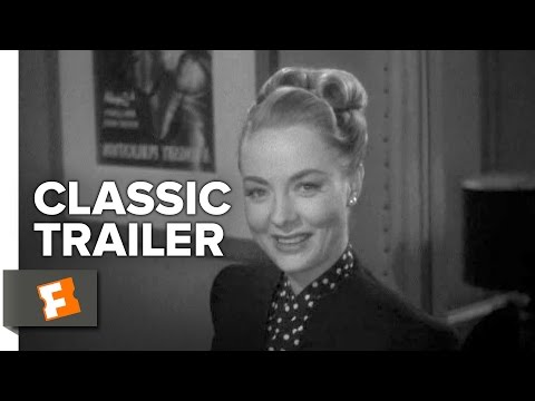 Lady In The Lake (1947) Official Trailer - Robert Montgomery, Audrey Totter Crime Movie HD