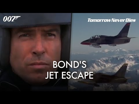 TOMORROW NEVER DIES | 007 commandeers a jet