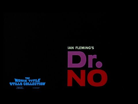 Dr. No (1962) title sequence